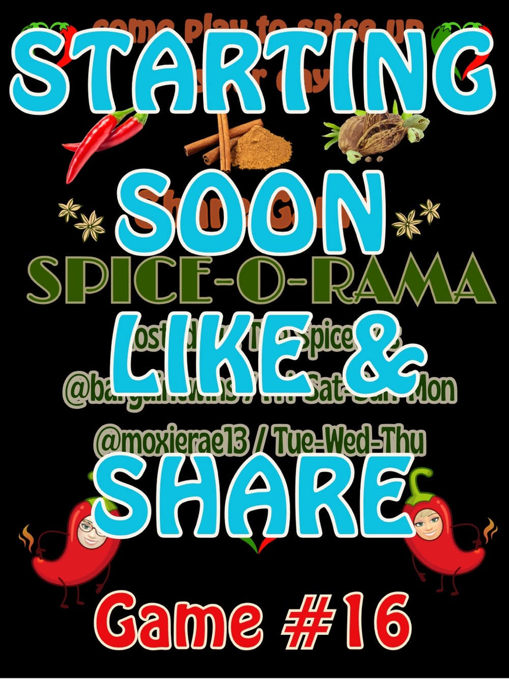 FRIDAY’S UP!
OUR FIERY SPICES ARE IN
THE HOUSE! 
LET’S ROLL! 🔥🌶️ - Picture 3 of 11